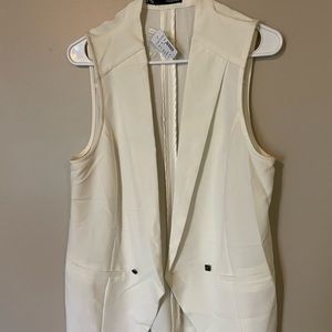 Cream vest